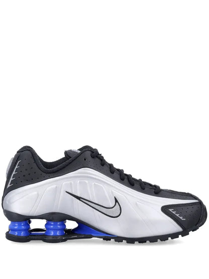 Nikee Shox R4 Black Metallic Silver Racer Blue