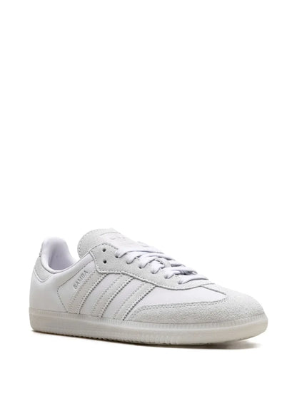 Adida s Samba Triple White Satin Stripe