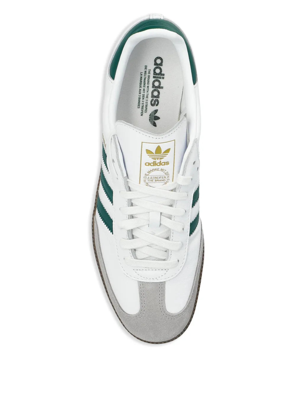 Adida.s Samba White Green Women Leather Quality FIX