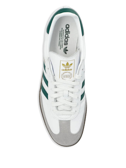 Adida.s Samba White Green Men Leather Quality Fix