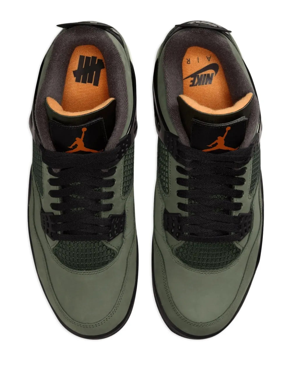 Air Jordan Retro 4 X Undefeated Deep Green
