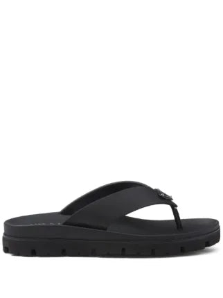 Prad.a Suede Sandals Slip Black Premium