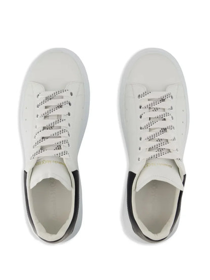 Alexander McQuee.n White Sneakers With Card Bill carry Bag & Og Box