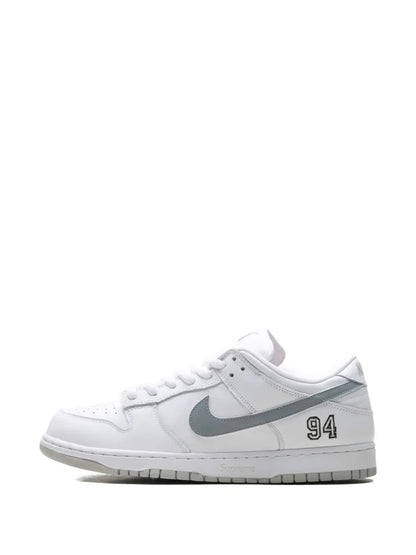NI.KE SB DUNK LOW SUPREME 94 FULL WHITE