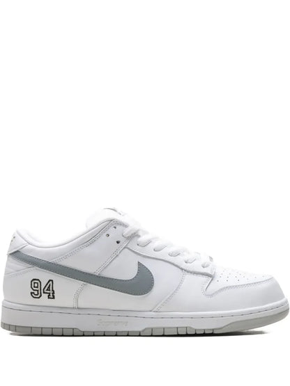 NI.KE SB DUNK LOW SUPREME 94 FULL WHITE