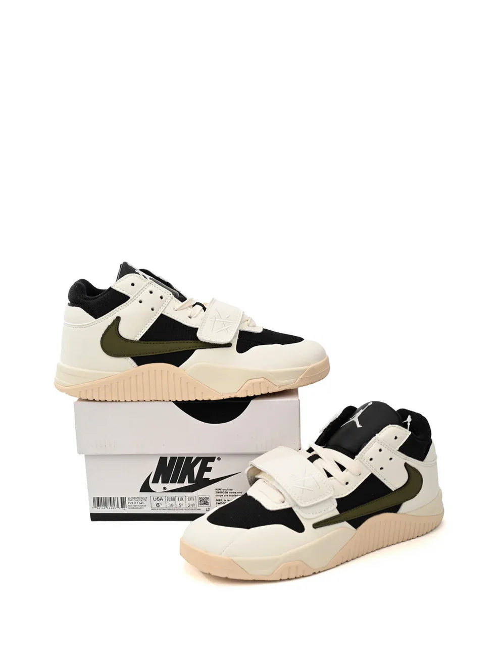 Travis Scott x Jordan Jumpman Jack Trainer olive