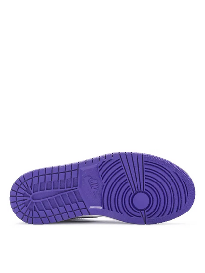 JORDAN RETRO 1 METALLIC COURT PURPLE SEMI UA