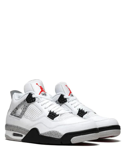 AIR JORDAN RETRO 4 WHITE CEMENT SEMI UA