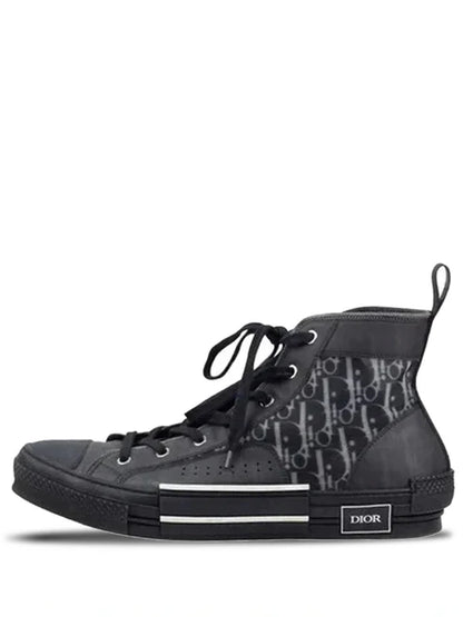 diorr b23 high top oblique BLACK