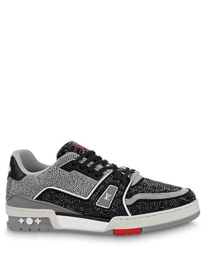 LOUIS VUITTION TRAINER CRYSTAL BLACK RED