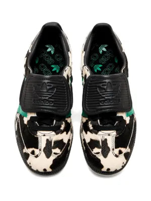 ADIDA.S SAMBA LT COW PRINT BLACK WHITE