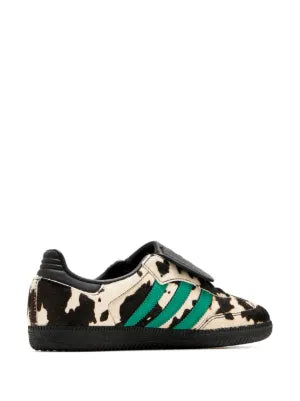 ADIDA.S SAMBA LT COW PRINT BLACK WHITE