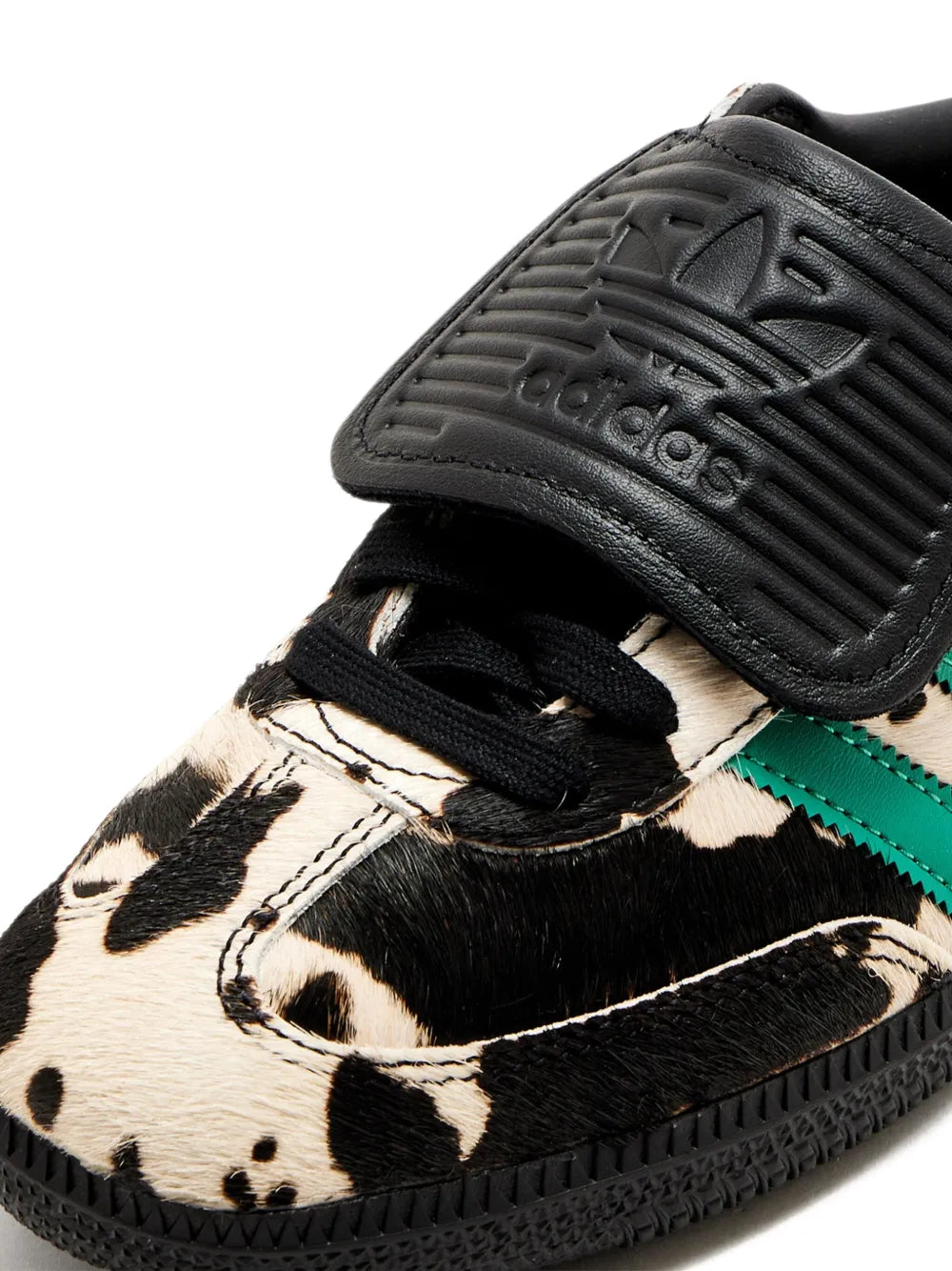 ADIDAS SAMBA LT COW PRINT BLACK WHITE