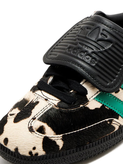 ADIDAS SAMBA LT COW PRINT BLACK WHITE