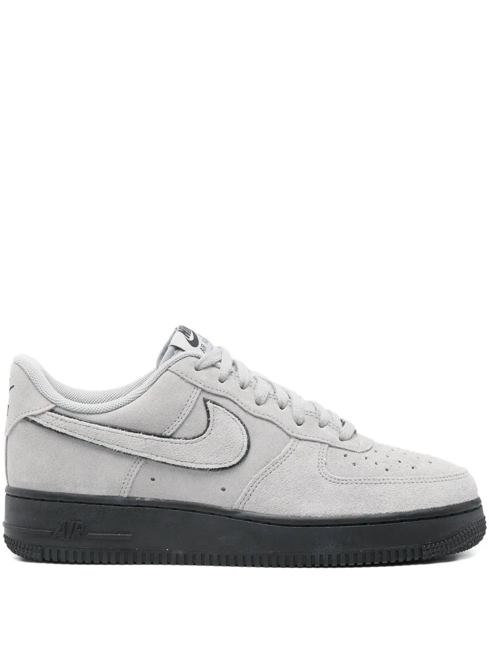 NIKEE AIRFORCE SUEDE BLACK SMOKE GREY