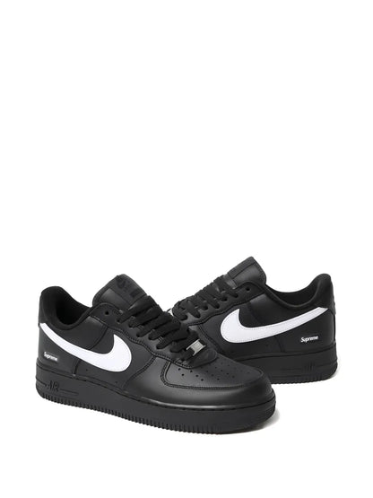 Supreme x Nik ee air force 1 low black white