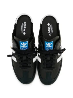 ADIDA.S SAMBA MULE BLACK WHITE