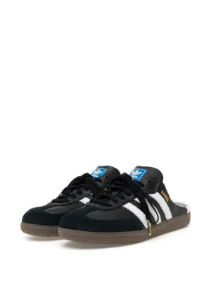 ADIDA.S SAMBA MULE BLACK WHITE