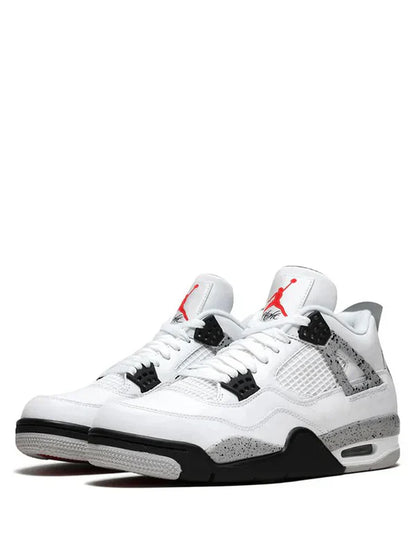 Nikee Air Jordan Retro 4 White Cement Semi Ua Quality