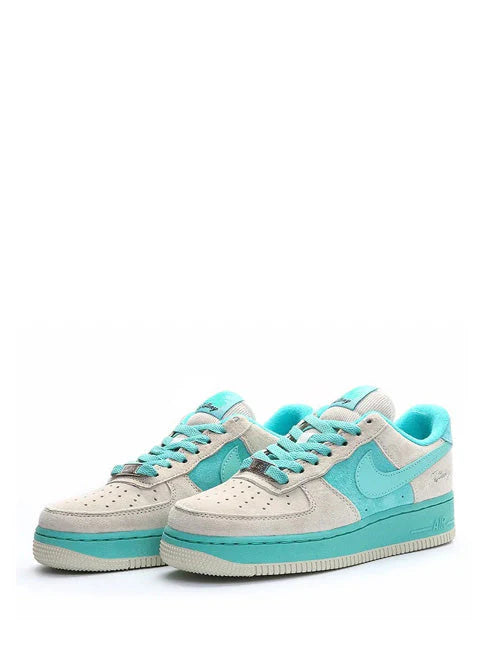 nikee airforce 1 x tiffany grey blue for her sale