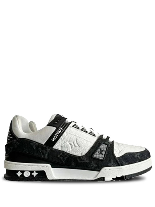 LOUISS VUITTON TRAINER BLACK WHITE