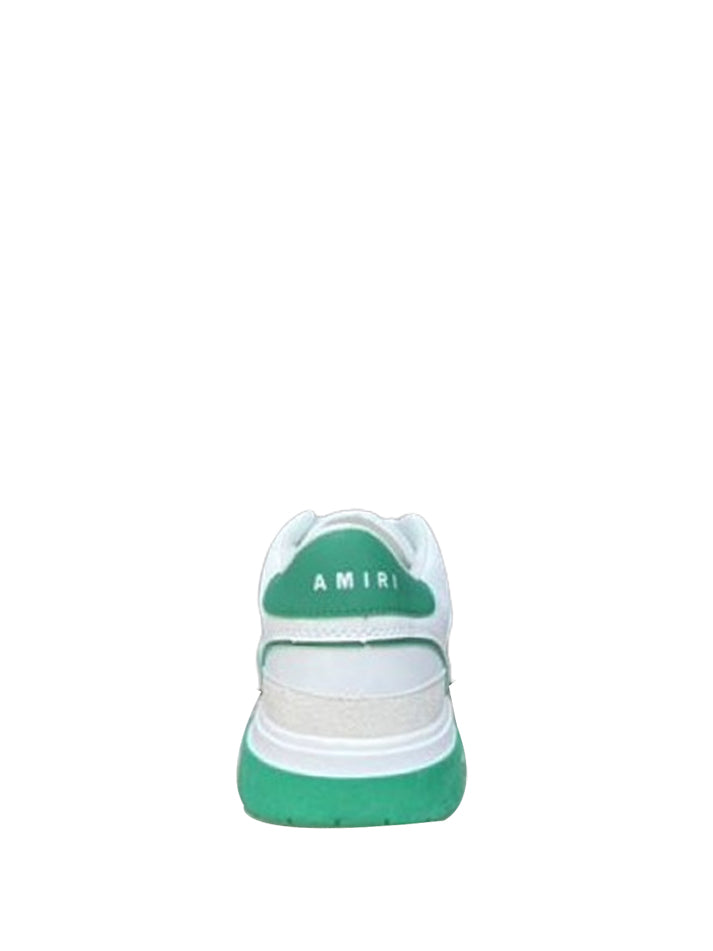 AMIRI CLASSIC LOW TOP SNEAKER WHITE GREEN