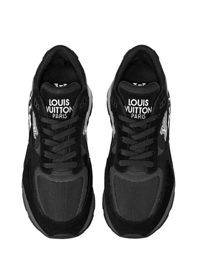 LOUIS VUITTION BLACK RUN AWAY SNEAKER