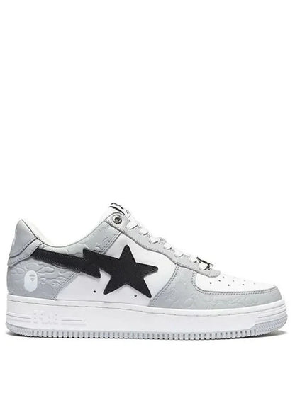 A BATHING APE BAPE STA LOW GREY BLACK SALE