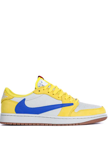 Air Jordan 1 Low X Travis Scott Canary SEMI UA Fix