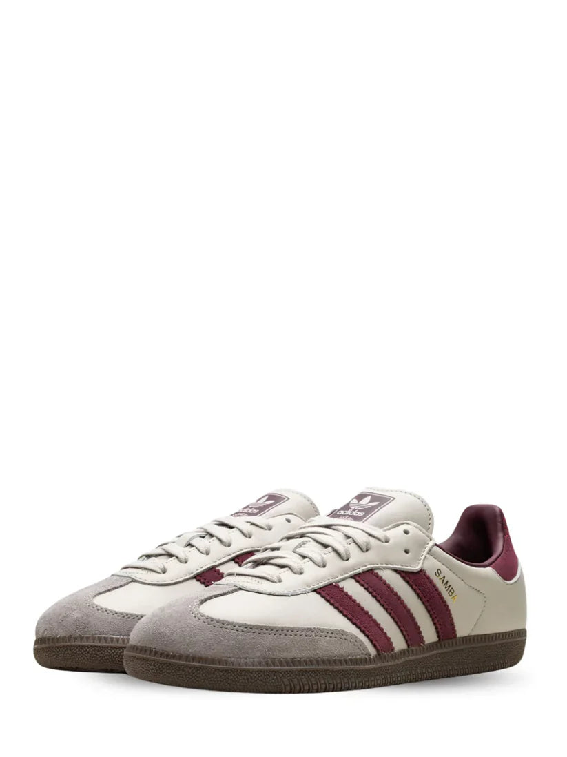 ADDIDAS SAMBA WHITE MARRON - 3