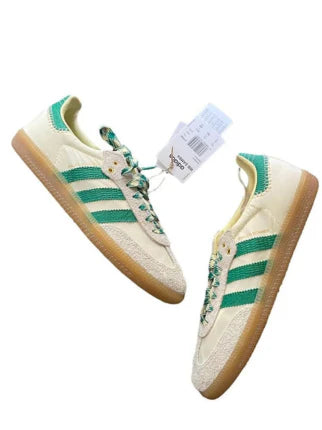 ADIDA.S SAMBA WALES BONNER CREAM GREEN - 4