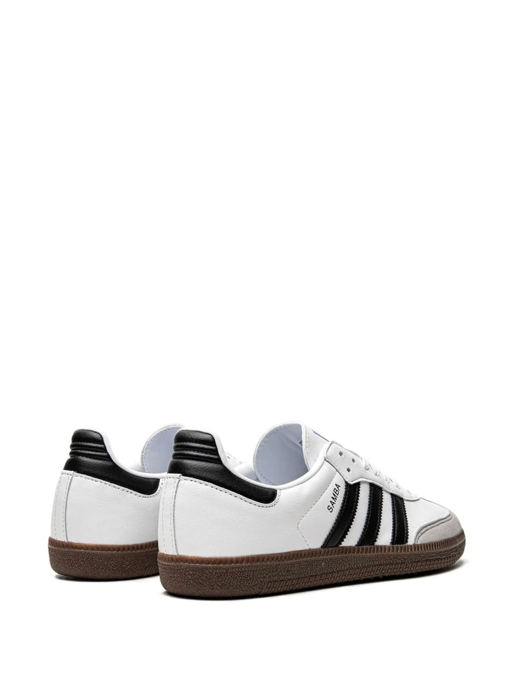ADIDA.S SAMBA WHITE BLACK WITH KEYCHAIN MENS FIX - 3