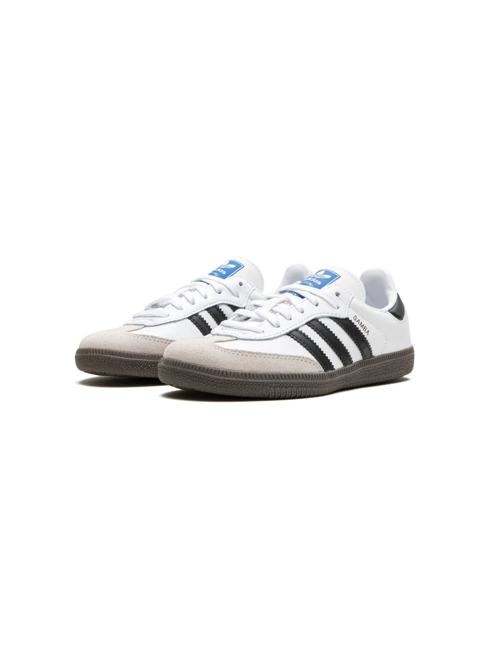 ADIDA.S SAMBA WHITE BLACK WITH KEYCHAIN WOMENS FIX - 3