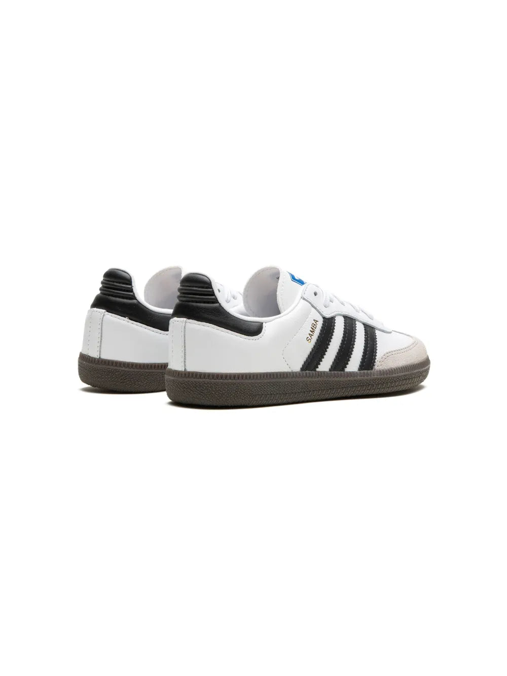 ADIDA.S SAMBA WHITE BLACK WITH KEYCHAIN WOMENS FIX - 5