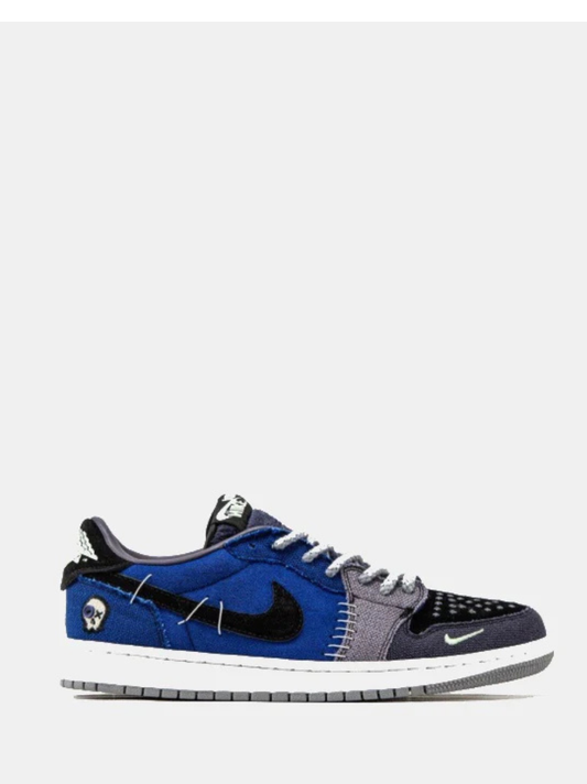 AIR JORDAN RETRO 1 LOW OG ZION WILLIAMSON REGENCY PURPLE AND DARK RAISIN