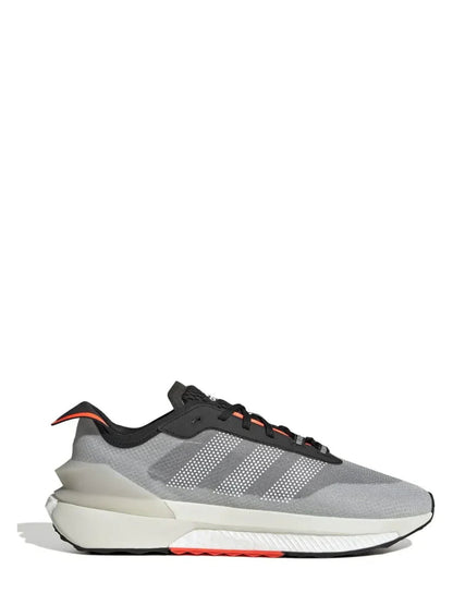 Addidas avryn trainer black solar red sale - 1