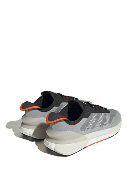 Addidas avryn trainer black solar red sale - 3