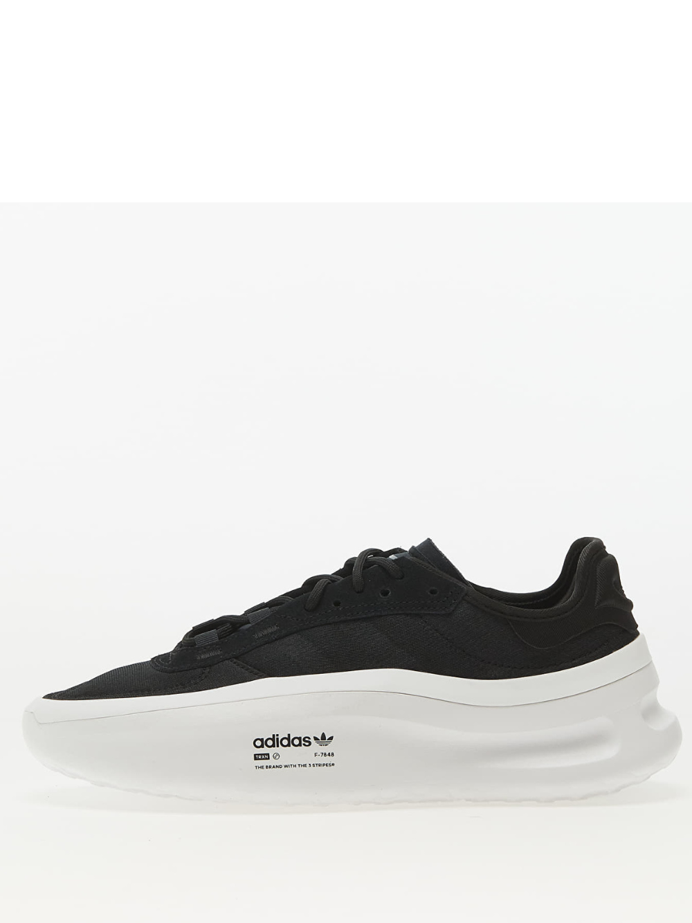 Addidass adifom trxn shoes originals sneakers core black white fix - 2