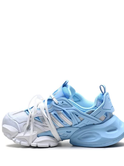 Adi dass xlg runner deluxe white blue - 2