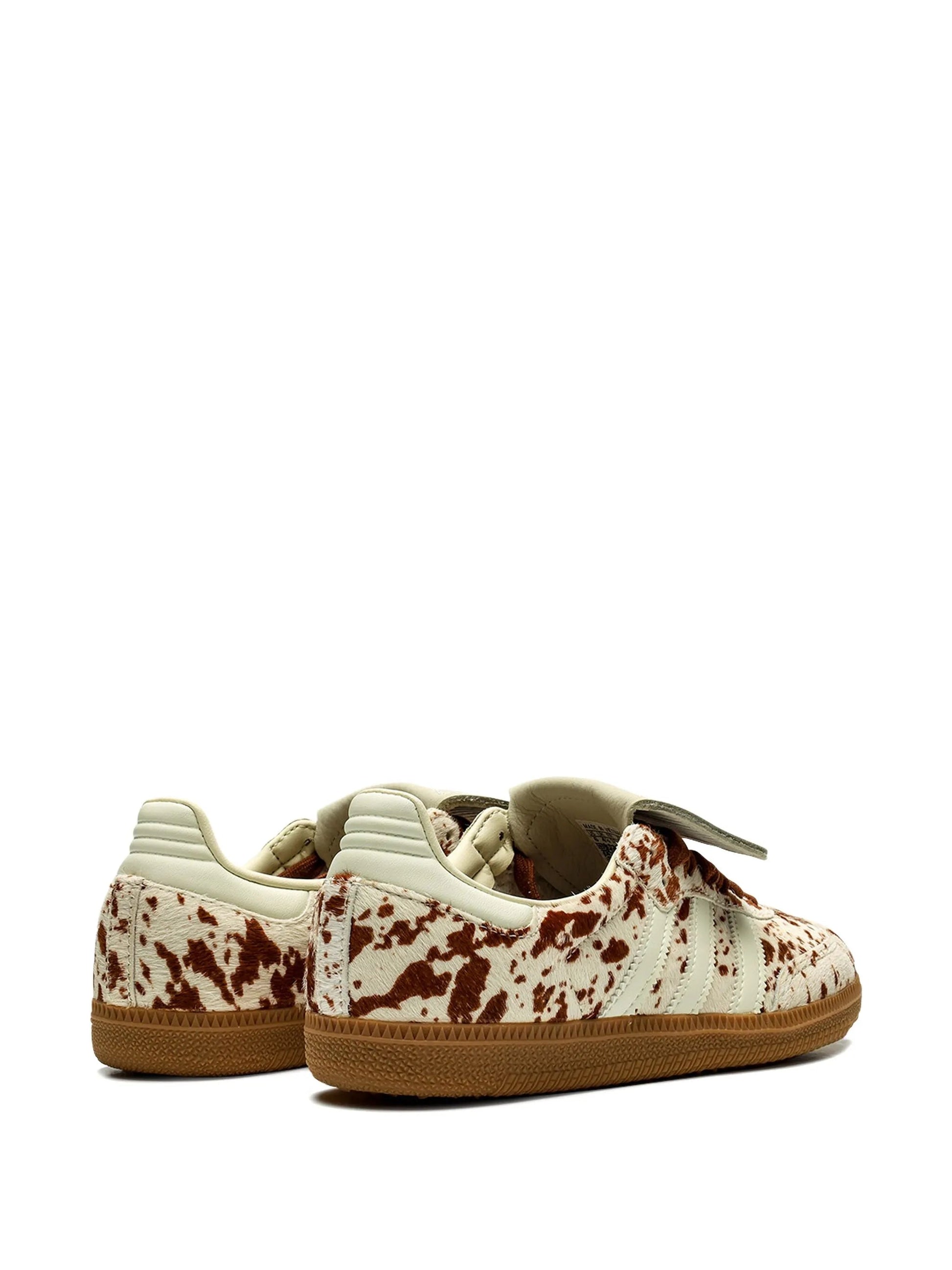 Adiddas SambaCow Print Brown White - 3