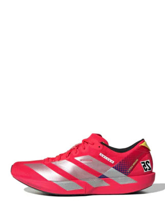 Adizero Adios 9 running shoe in the Lucid Red colorway. - 3