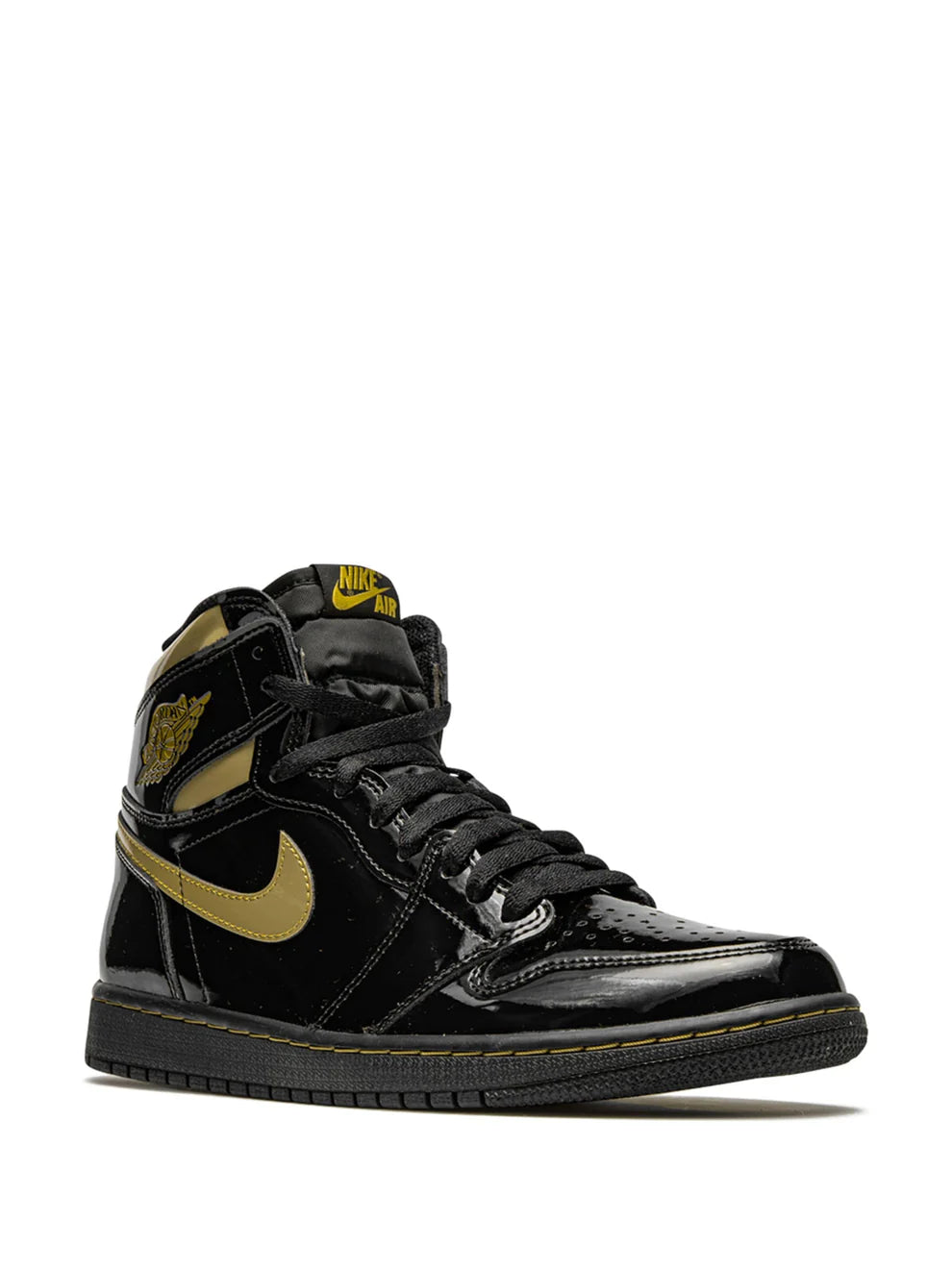 Air Jordan 1 Retro High Black Metallic Gold Sale - 2
