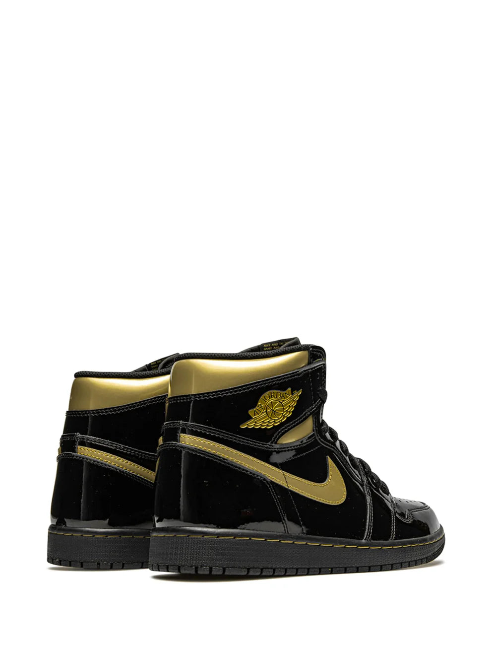 Air Jordan 1 Retro High Black Metallic Gold Sale - 3