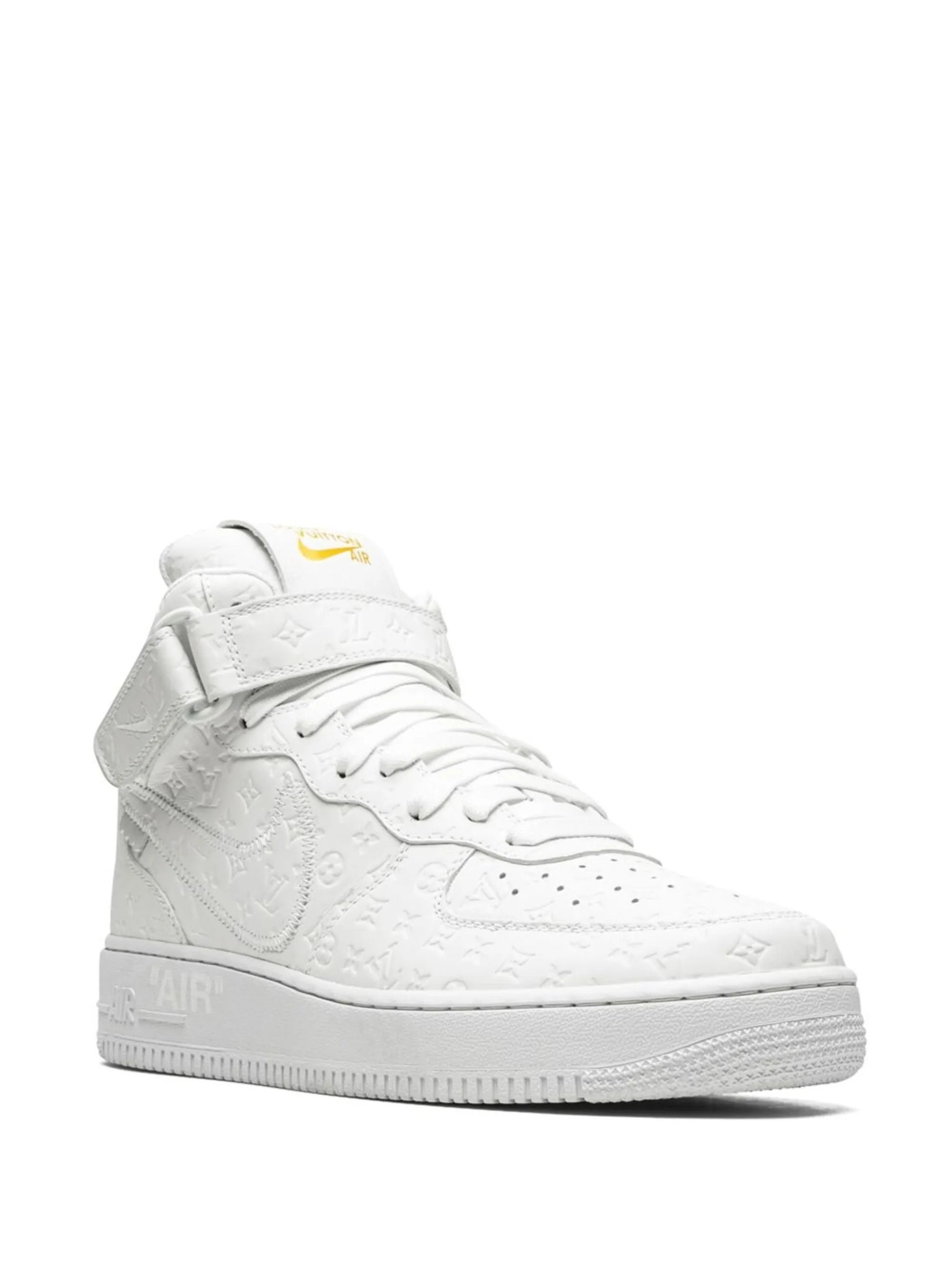 Airforce 1 Mid All White Women Sale - 2