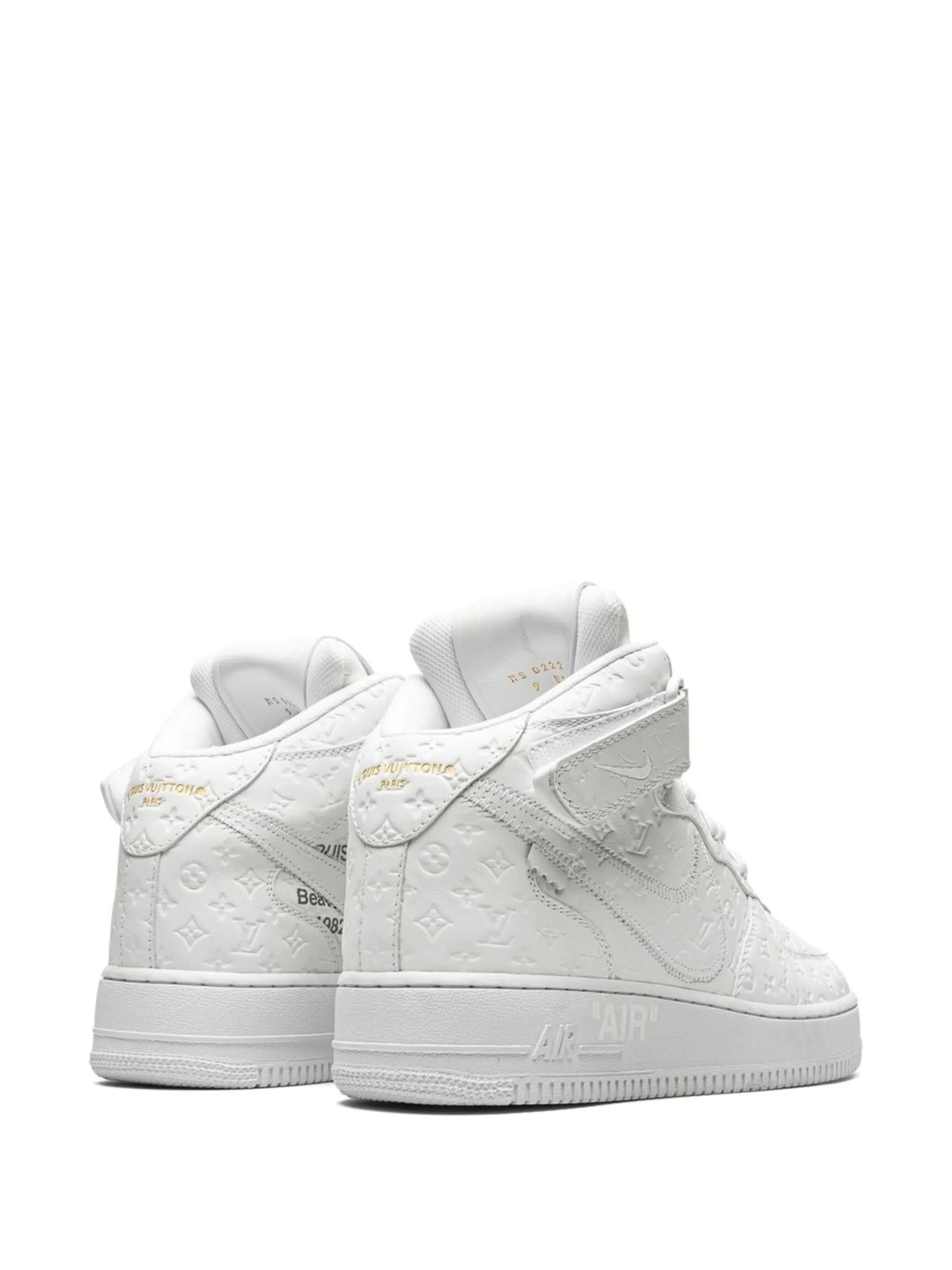 Airforce 1 Mid All White Women Sale - 3