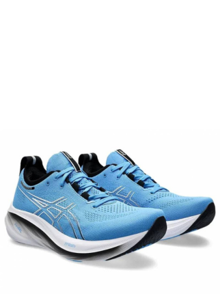 Asi cs men gel nimbus running shoes blue white - 2