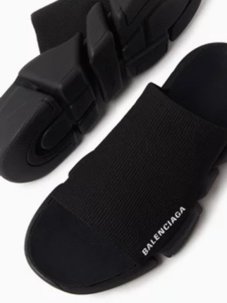 Balenciaga Speed Trainer Mule full black - 4