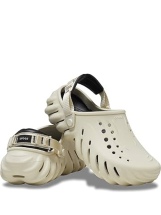 CROCCS ECHO BEIGE BLACK - 3