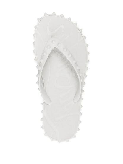 Chrisstian Loubouutin Loubi Flip White - 2