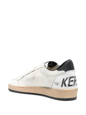 GOLDEN GOOSE BALLSTAR WHITE BLACK - 2